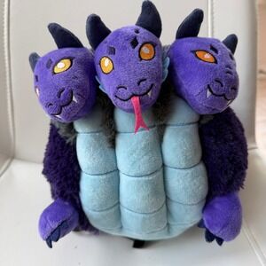 NWT Squishable Hydra Three Headed Dragon 9-inch Plush